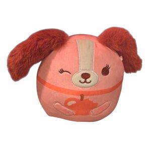 Disney Mystery Squad Squishmallows Lady Apple 5" Plush Pink Pup Stuffed Animal